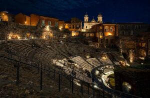 PARCO CT Catania, Teatro Antico_notturno