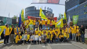 Parisi manifestanti Mobilitazione Coldiretti Strasburgo