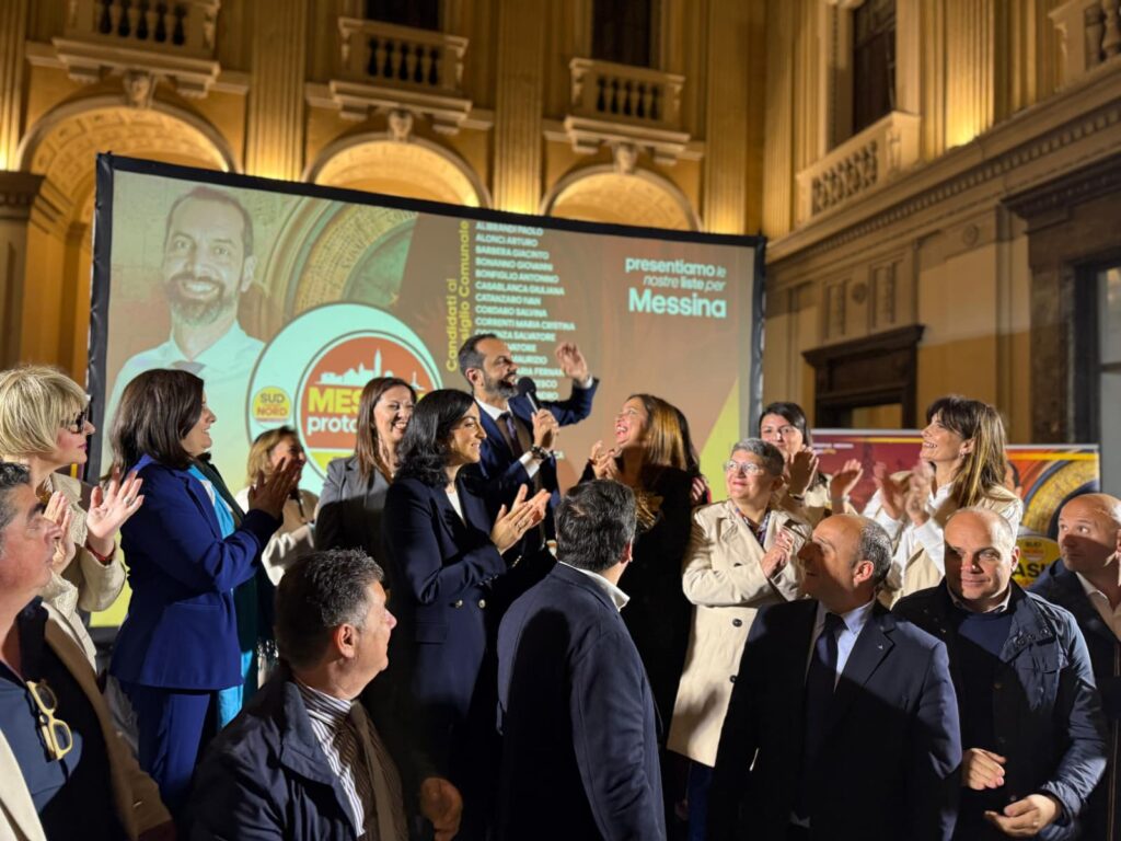 Presentazione Liste Basile Messina