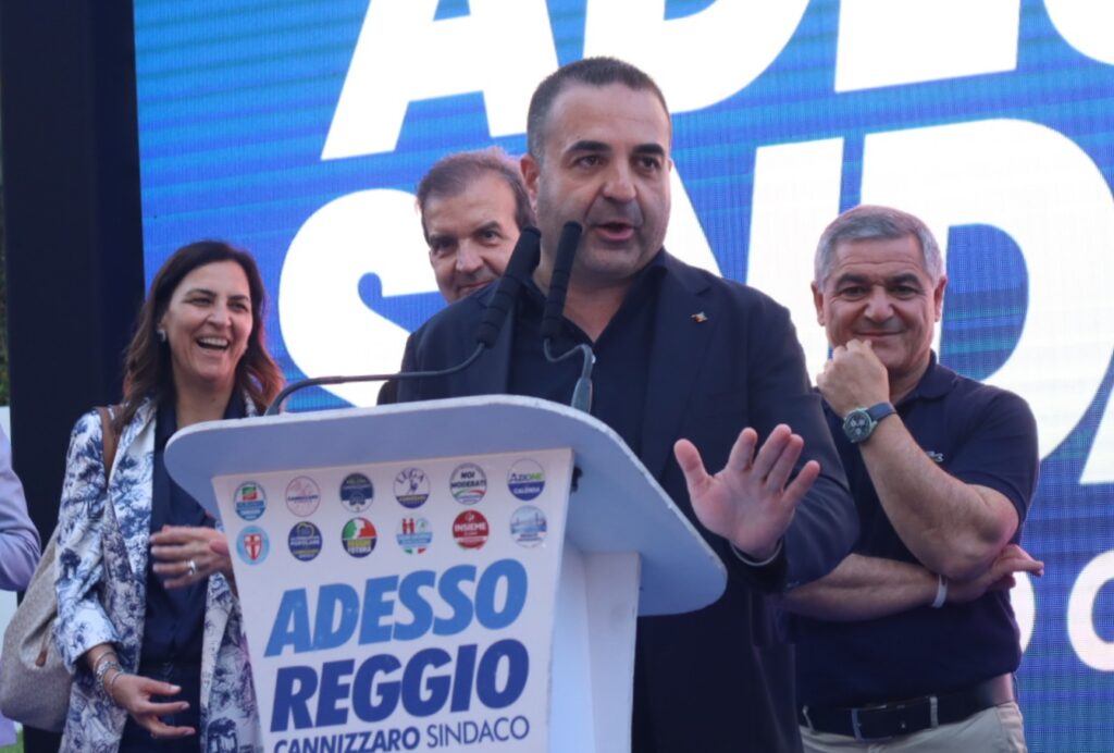 Primo discorso di Cannizzaro come nuovo Sindaco