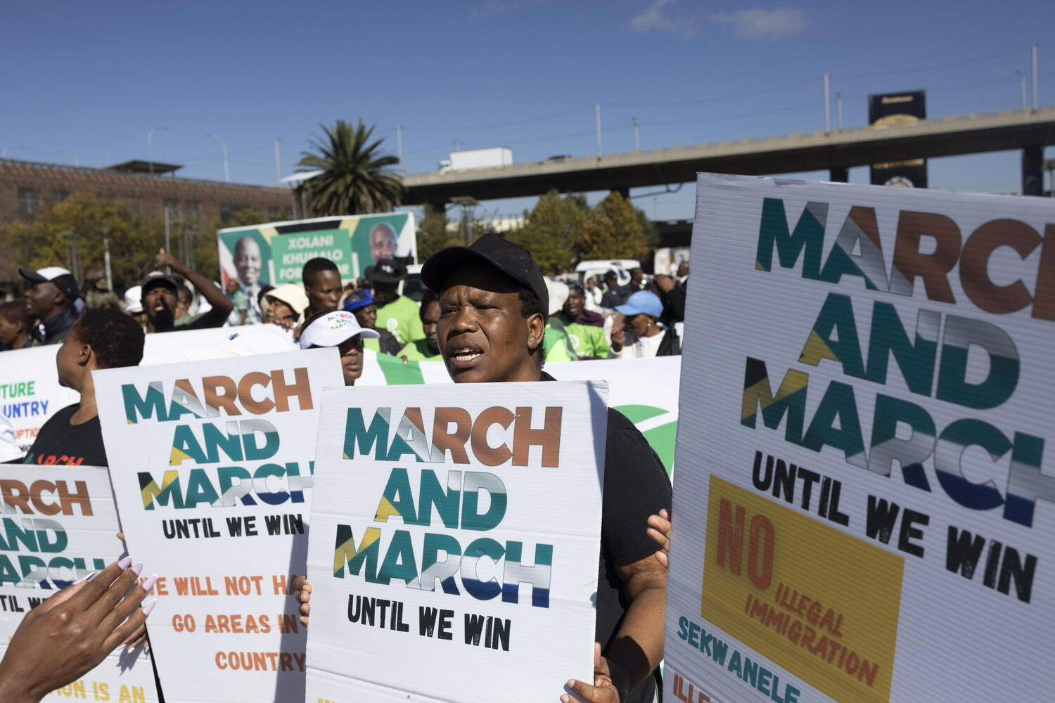 Proteste anti immigrati in Sud Africa