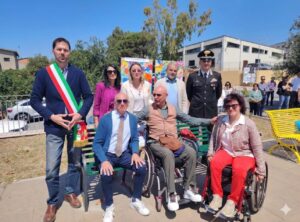 Roghudi inaugurazione panchina Sinapsi