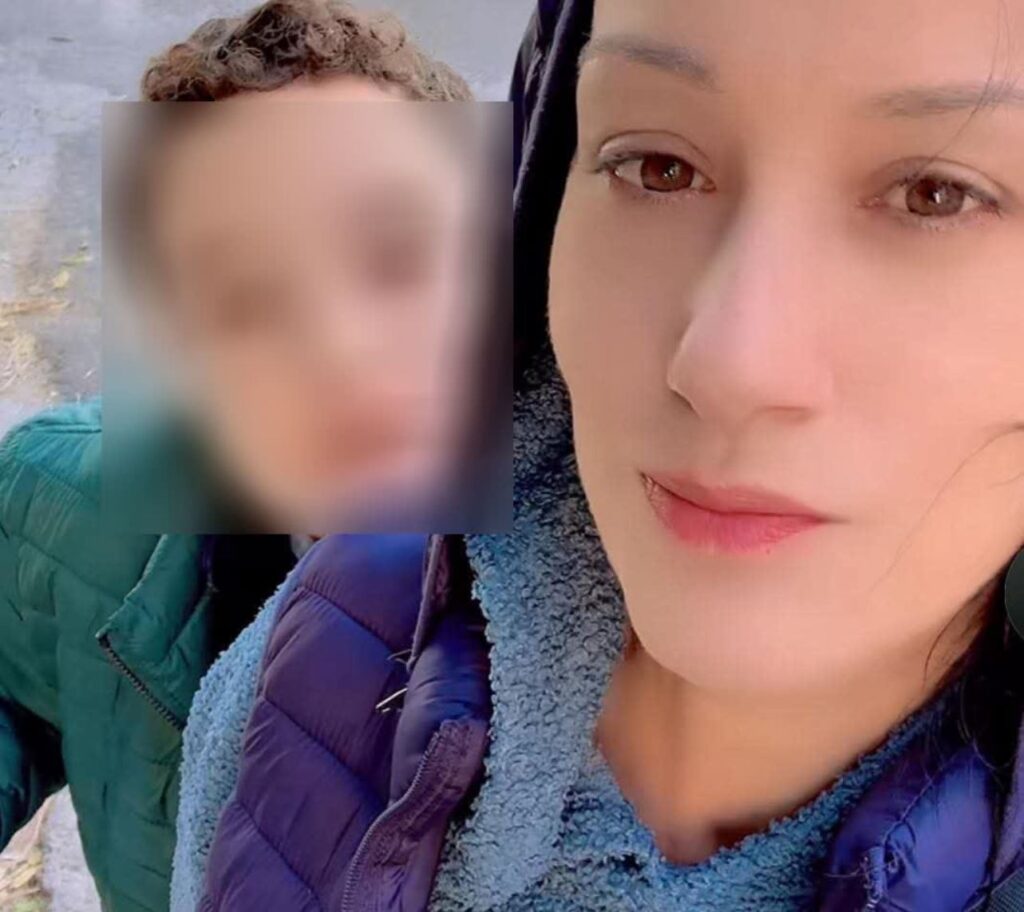Rosanna Melara e il figlio disabile