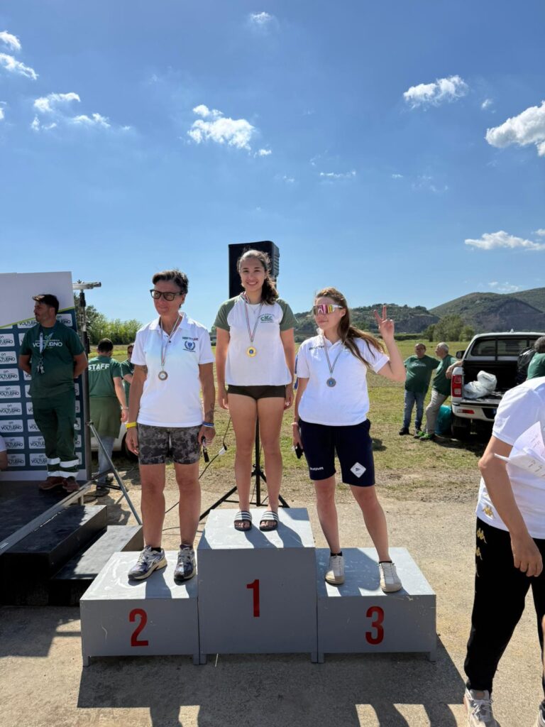 Sofia Marra sul primo gradino del podio