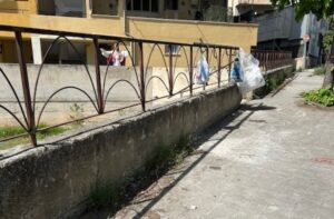 Spazzatura viale Europa