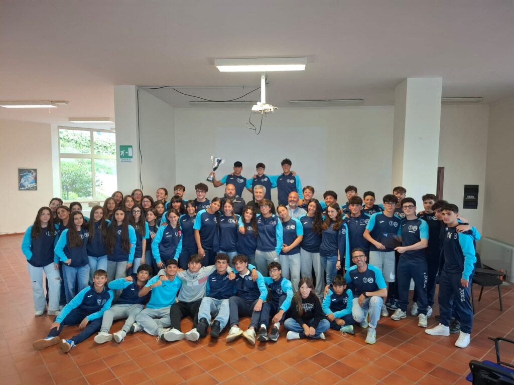 Team nuoto della SSD UniMe