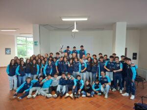 Team nuoto della SSD UniMe