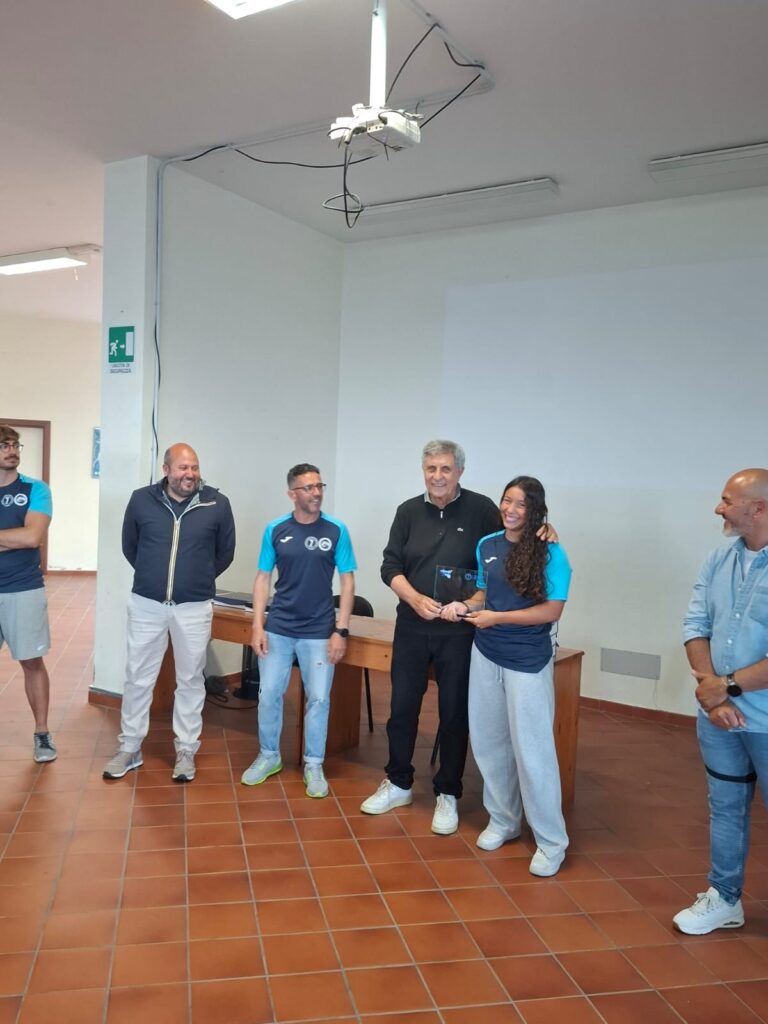 Team nuoto della SSD UniMe