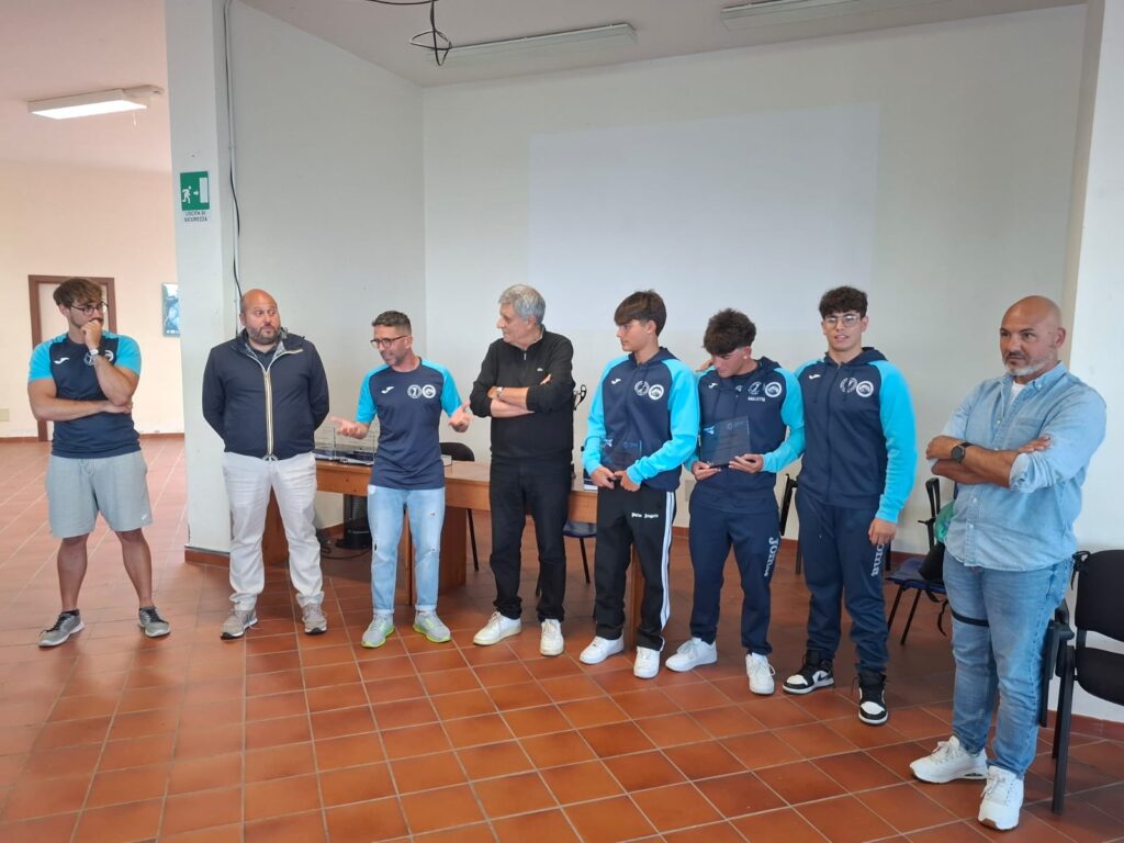 Team nuoto della SSD UniMe