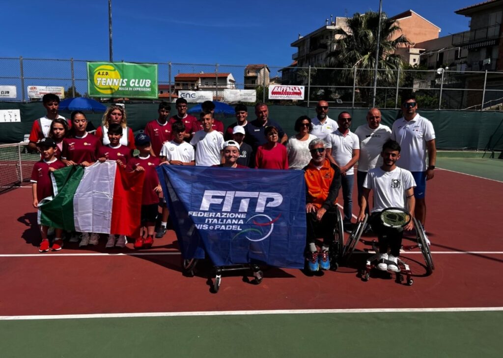 Tennis in Carrozzina evento Rocca di Capri Leone