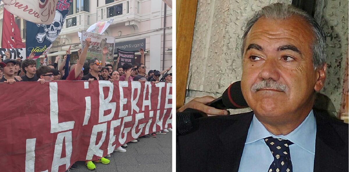 Tifosi Reggina e Lillo Foti