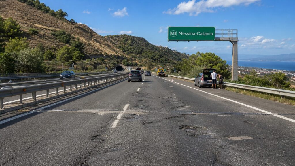 buche a18 messina catania