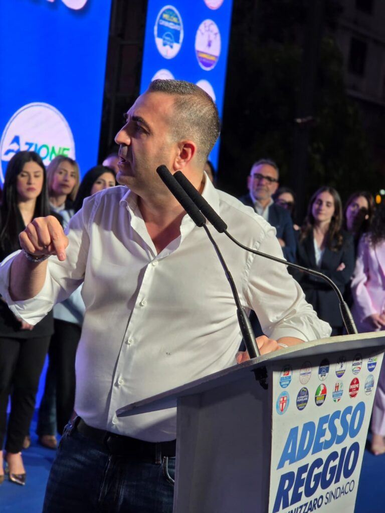 comizio chiusura campagna elettora cannizzaro