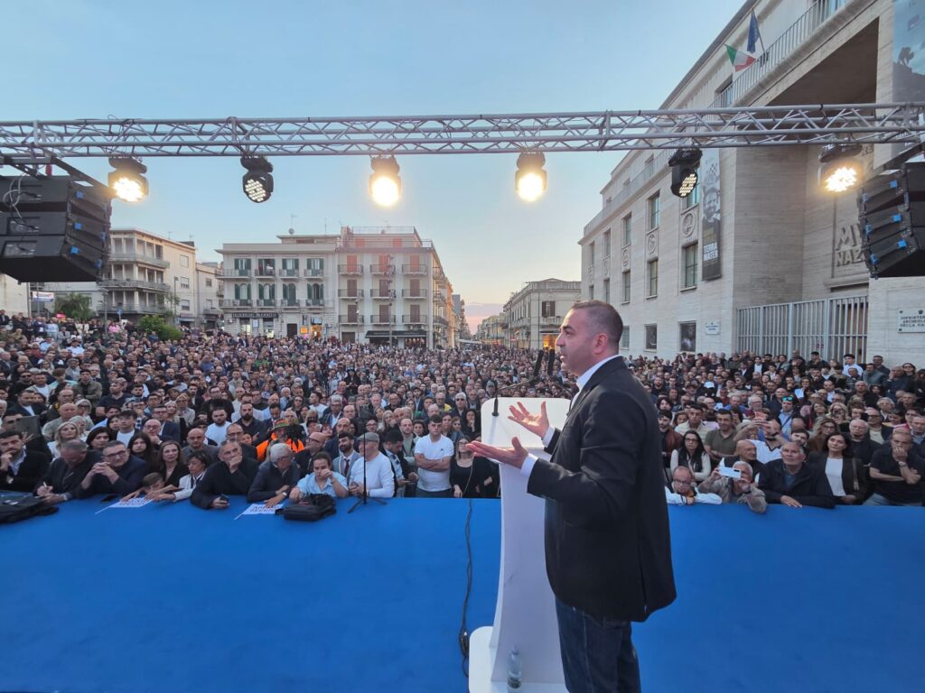 comizio chiusura campagna elettora cannizzaro