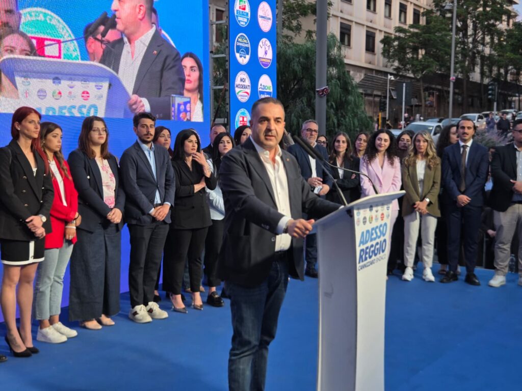 comizio chiusura campagna elettora cannizzaro