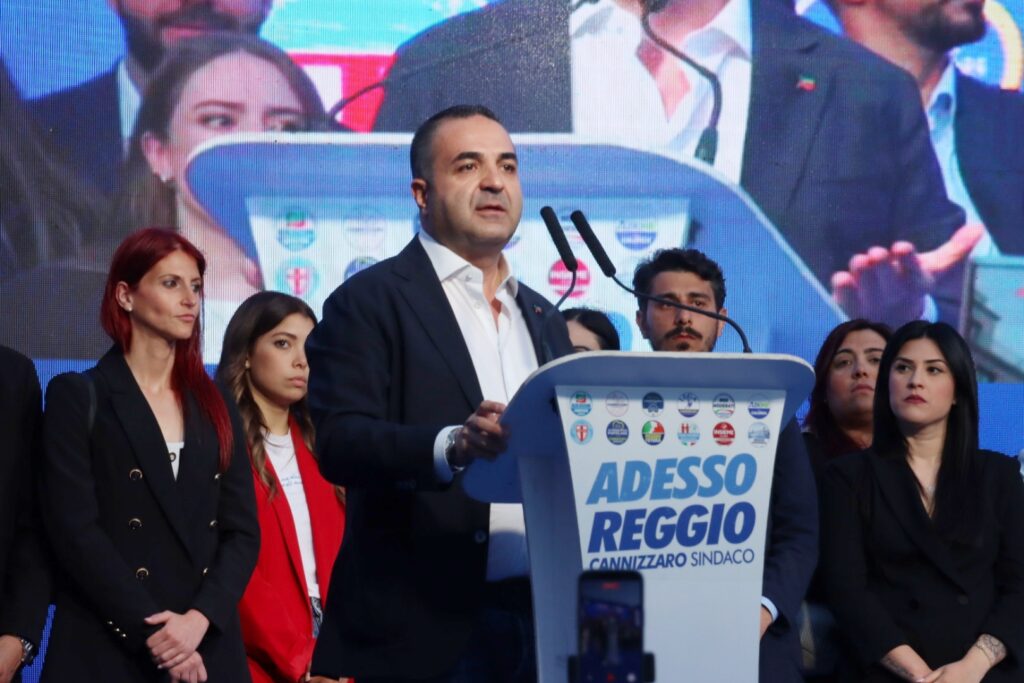 comizio chiusura campagna elettorale cannizzaro