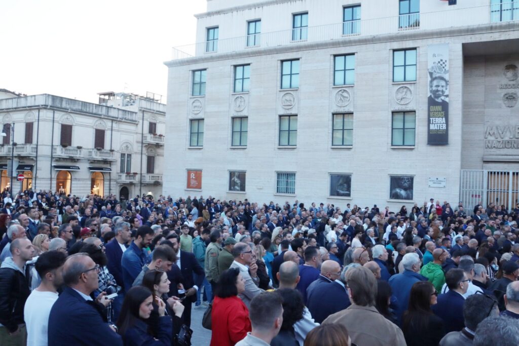 comizio chiusura campagna elettorale cannizzaro