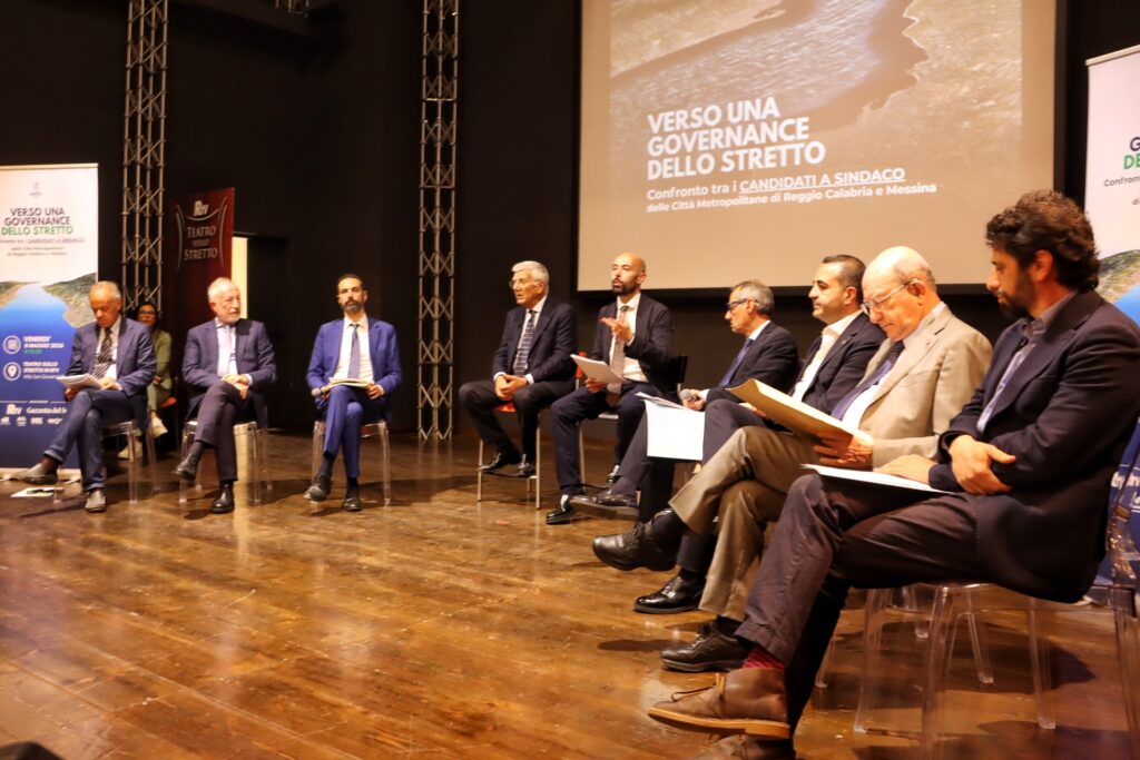 confronto candidati Sindaco Reggio Calabria e Messina