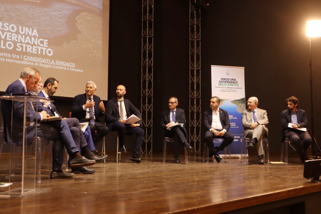 confronto candidati Sindaco Reggio Calabria e Messina
