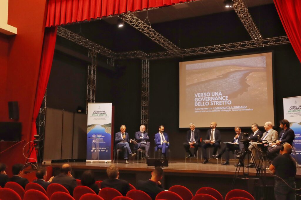 confronto candidati Sindaco Reggio Calabria e Messina
