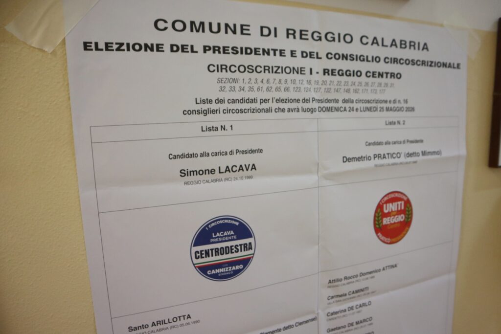 elezioni comunali reggio calabria 2026