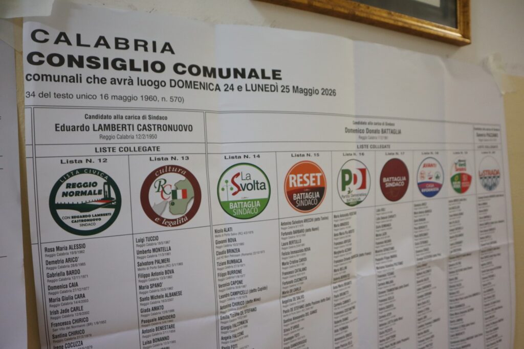 elezioni comunali reggio calabria 2026