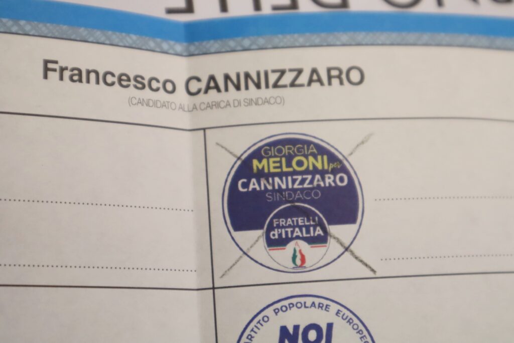 elezioni comunali reggio calabria 2026 voto fratelli d'italia
