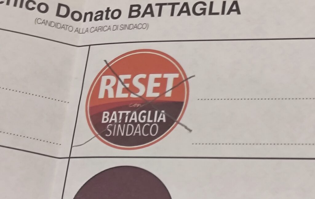 elezioni reggio calabria 2026 voto su lista reset