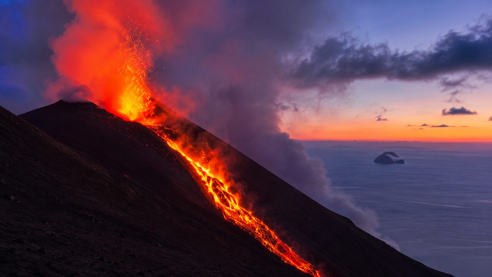 eruzione vulcano