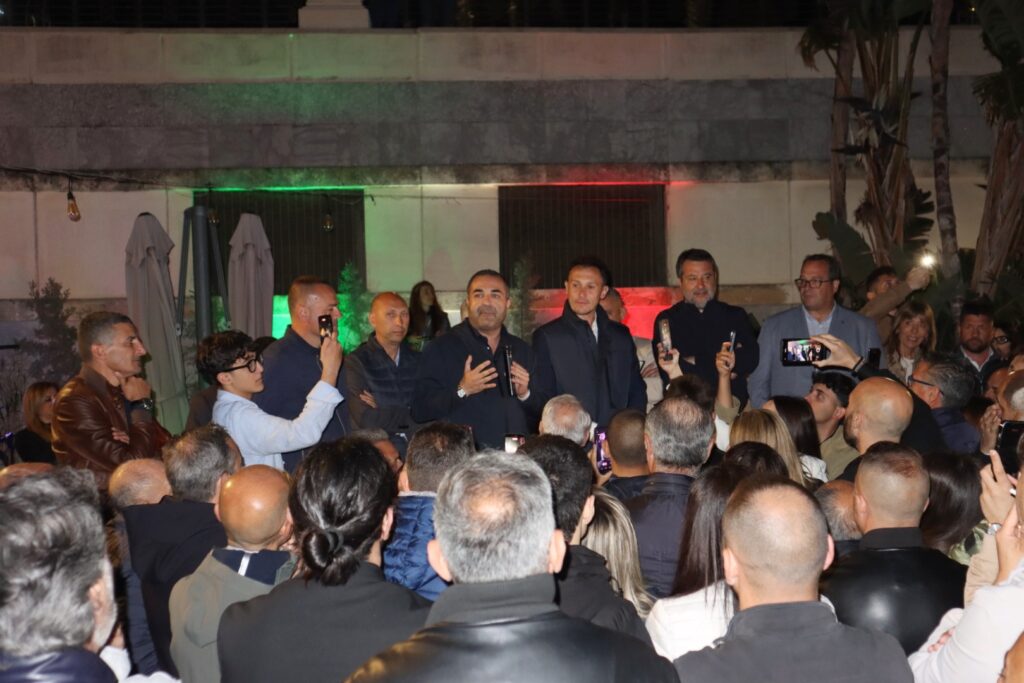 evento con salvini in via marina a reggio calabria