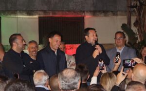evento con salvini in via marina a reggio calabria