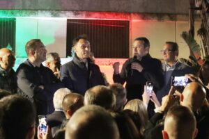 evento con salvini in via marina a reggio calabria