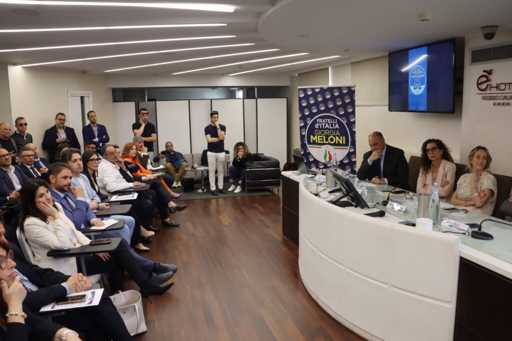 evento fratelli d'italia a Reggio Calabria con Arianna Meloni (1)