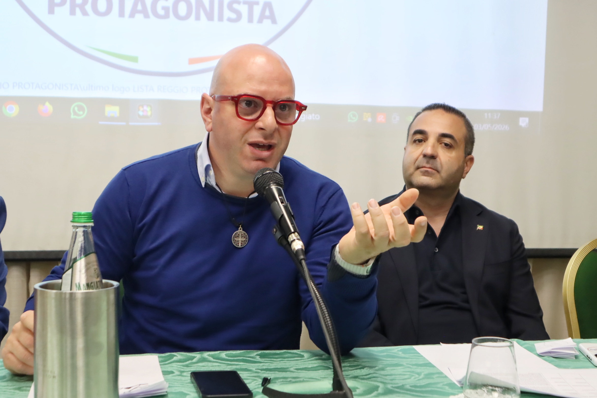 evento presentazione lista reggio protagonista simone veronese e cannizzaro