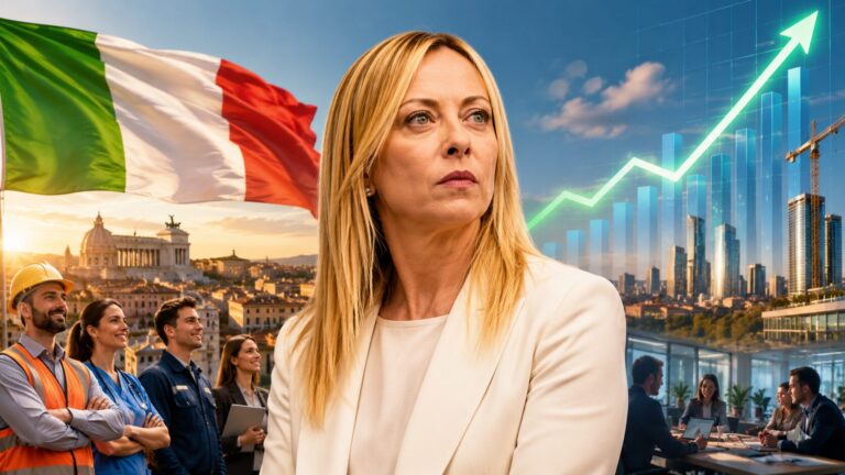 giorgia meloni lavoro istat