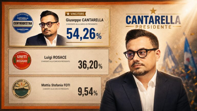Il Centrodestra stravince anche a Reggio Sud: Giuseppe Cantarella eletto Presidente della Quarta Circoscrizione. I consiglieri eletti e tutti i voti dei candidati | ELENCO