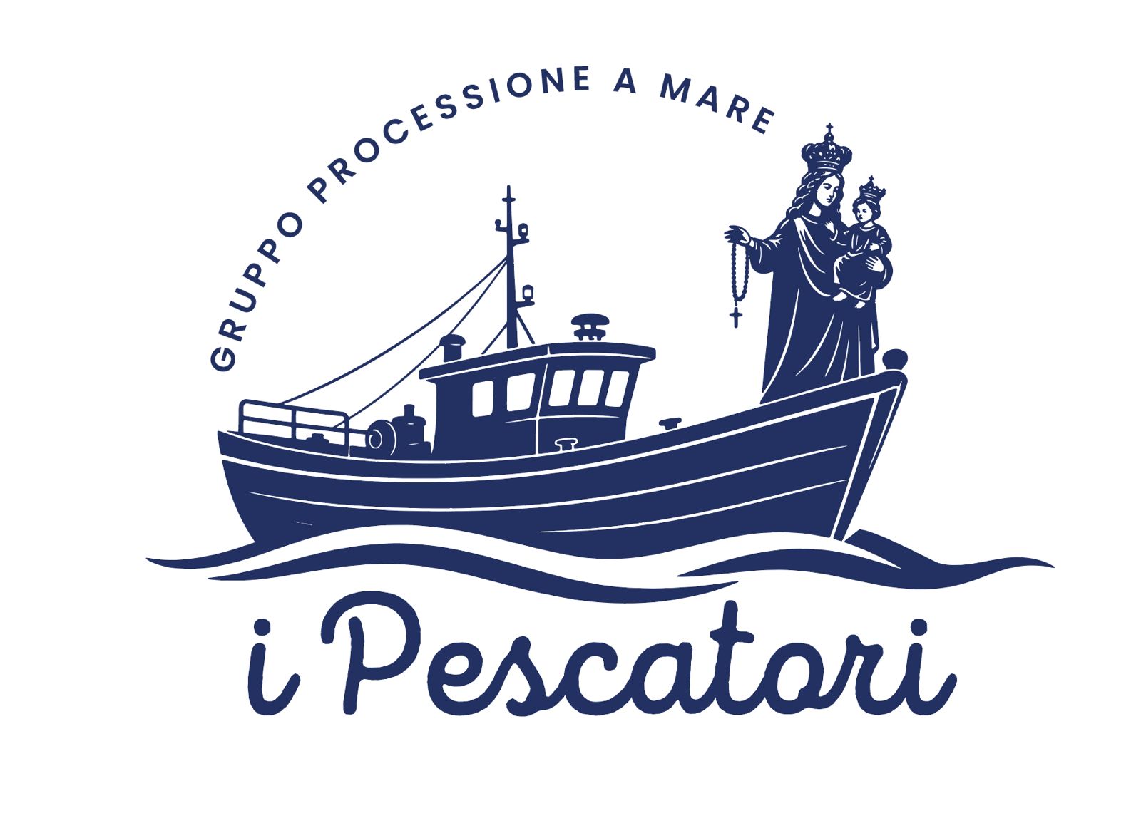 gruppo processione a mare