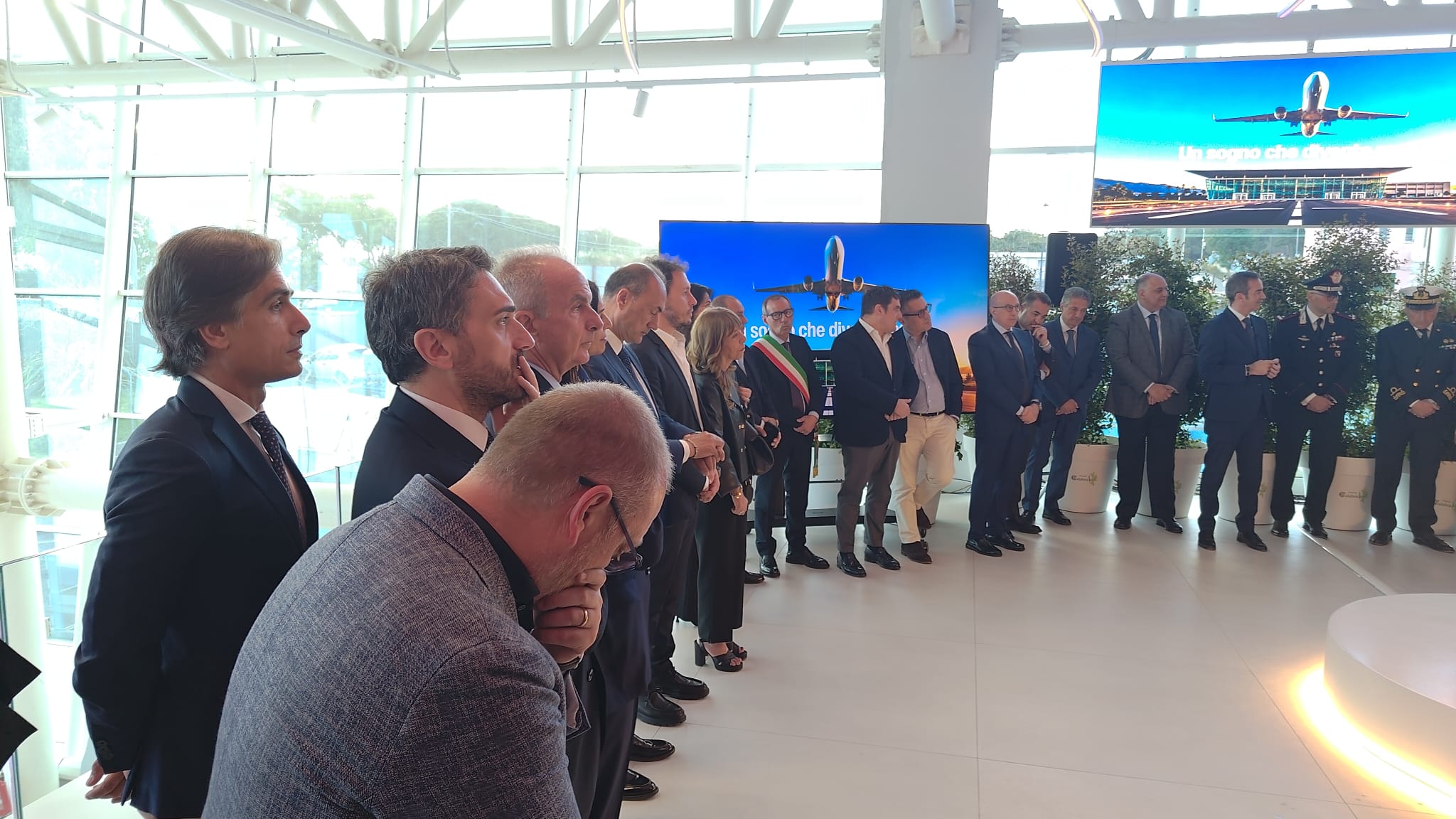 inaugurazione aeroporto Reggio Calabria