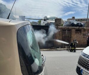 incendio piazza del popolo
