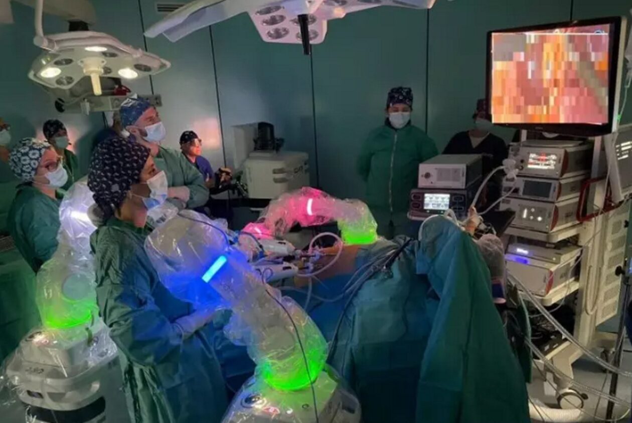intervento oncologico in chirurgia robotica