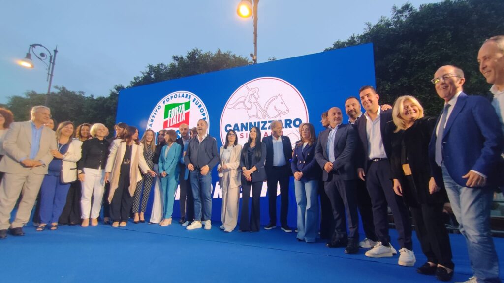 lista forza italia con cannizzaro