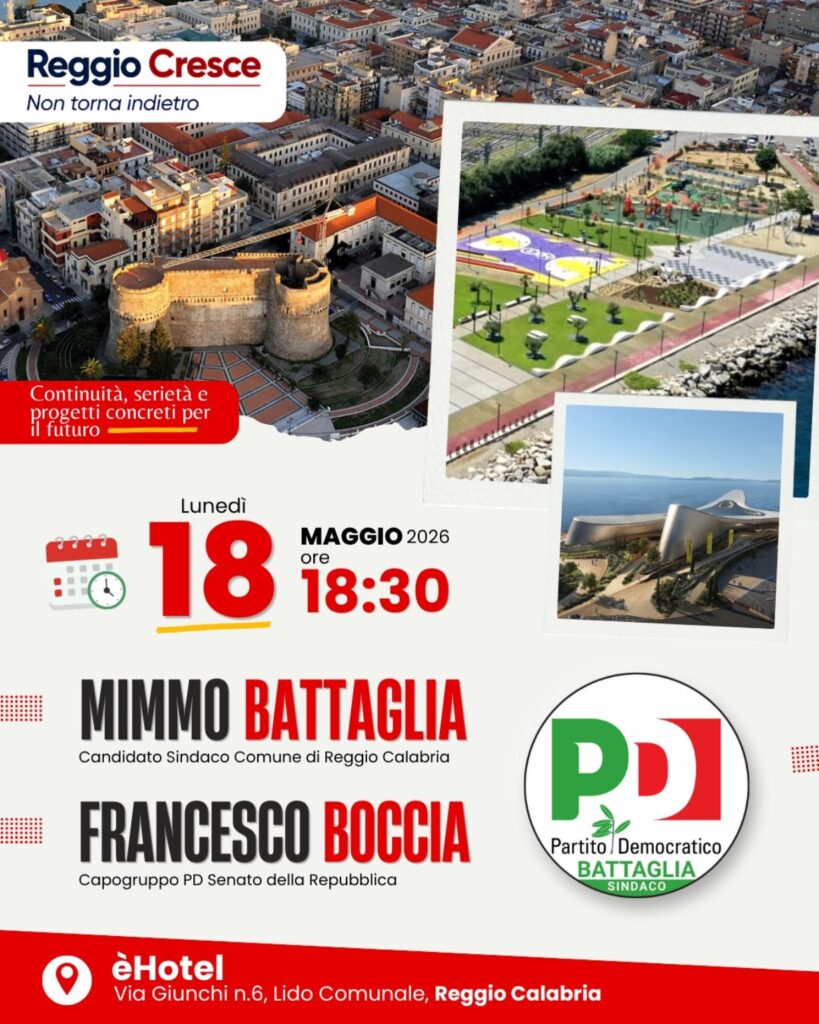 locandina PD francesco boccia in città