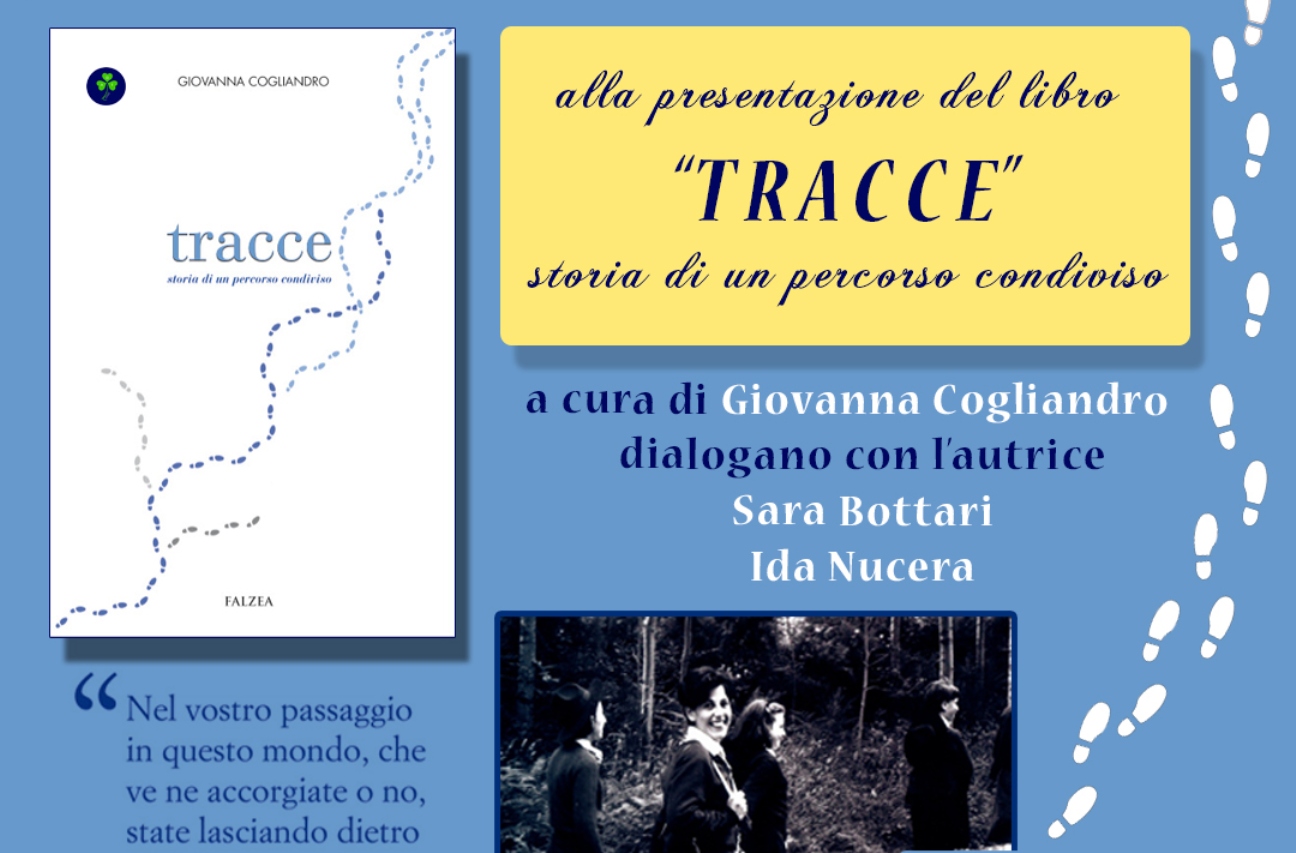 locandina invito evento libro tracce