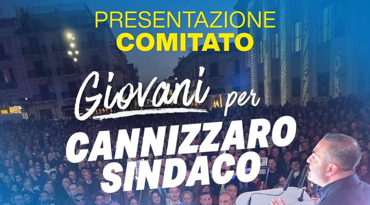 locandina presentazione comitato giovani per cannizzaro