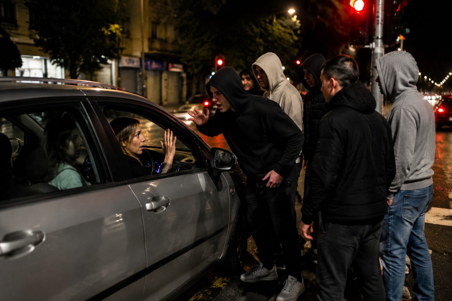 mamma e figlia aggredite