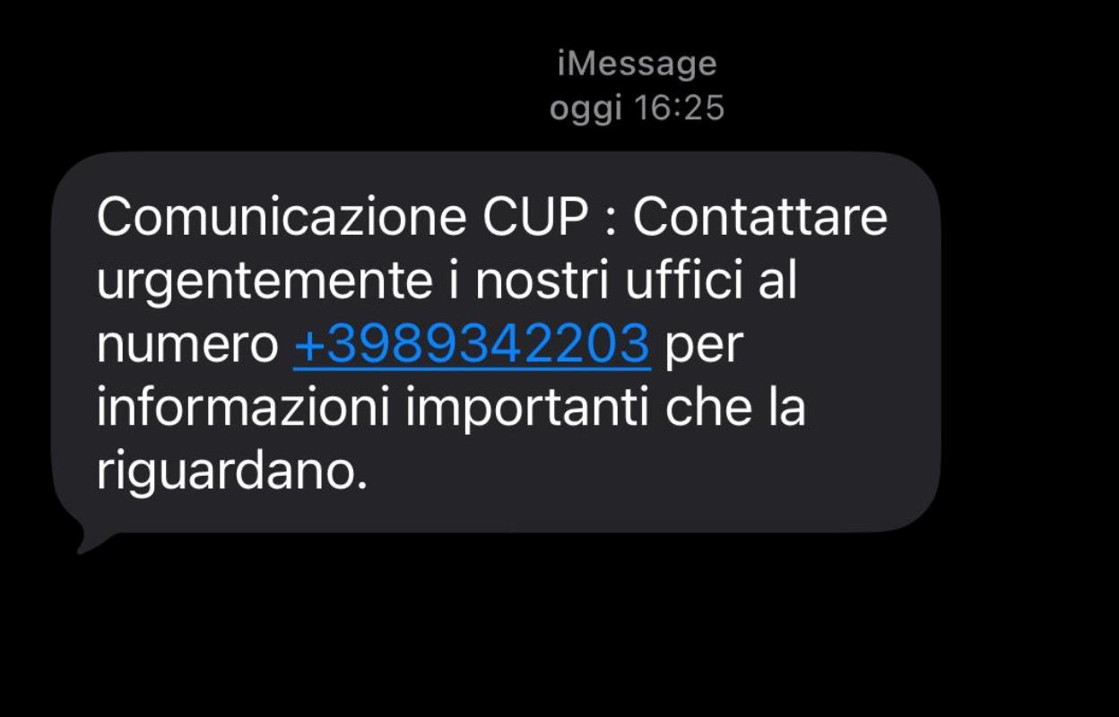 messaggio gom