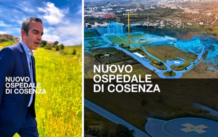 Nuovo Ospedale di Cosenza, Occhiuto: “sorgerà vicino l’Università ed avrà 811 posti” | VIDEO