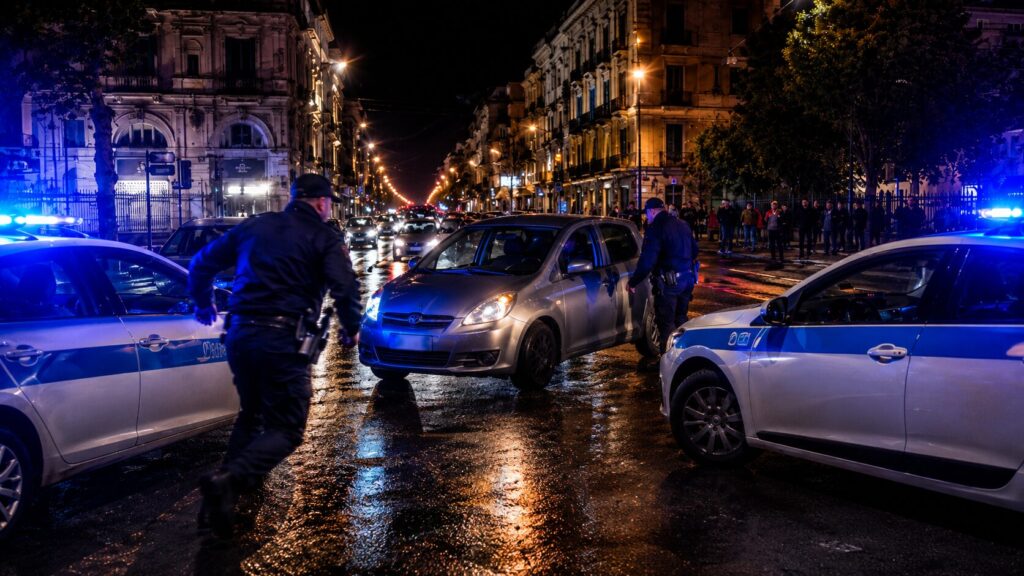 polizia municipale sera