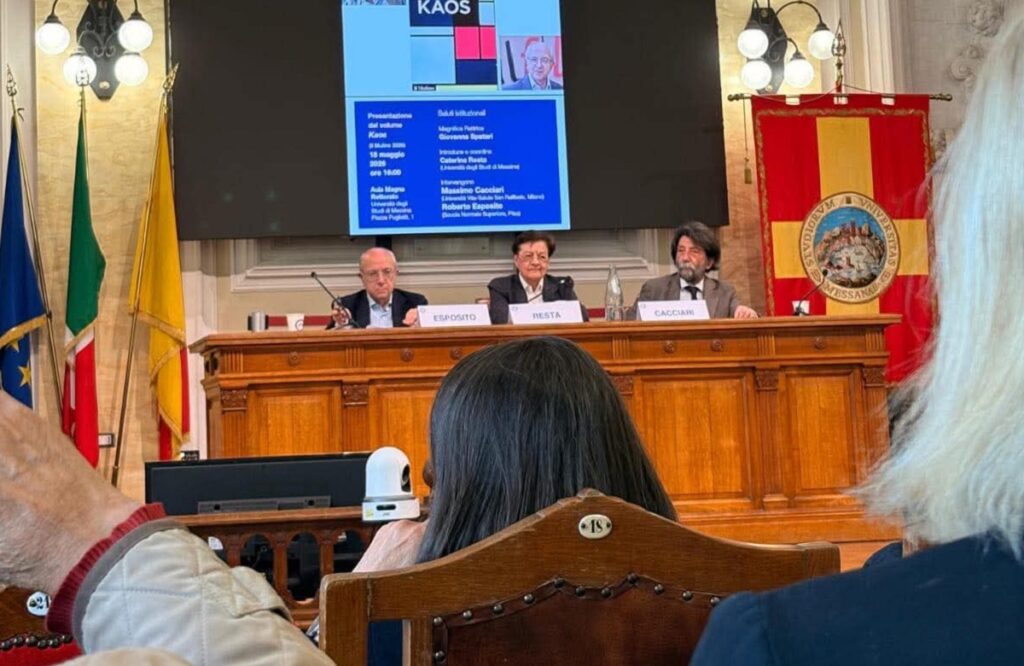 presentazione messina del libro Kaos