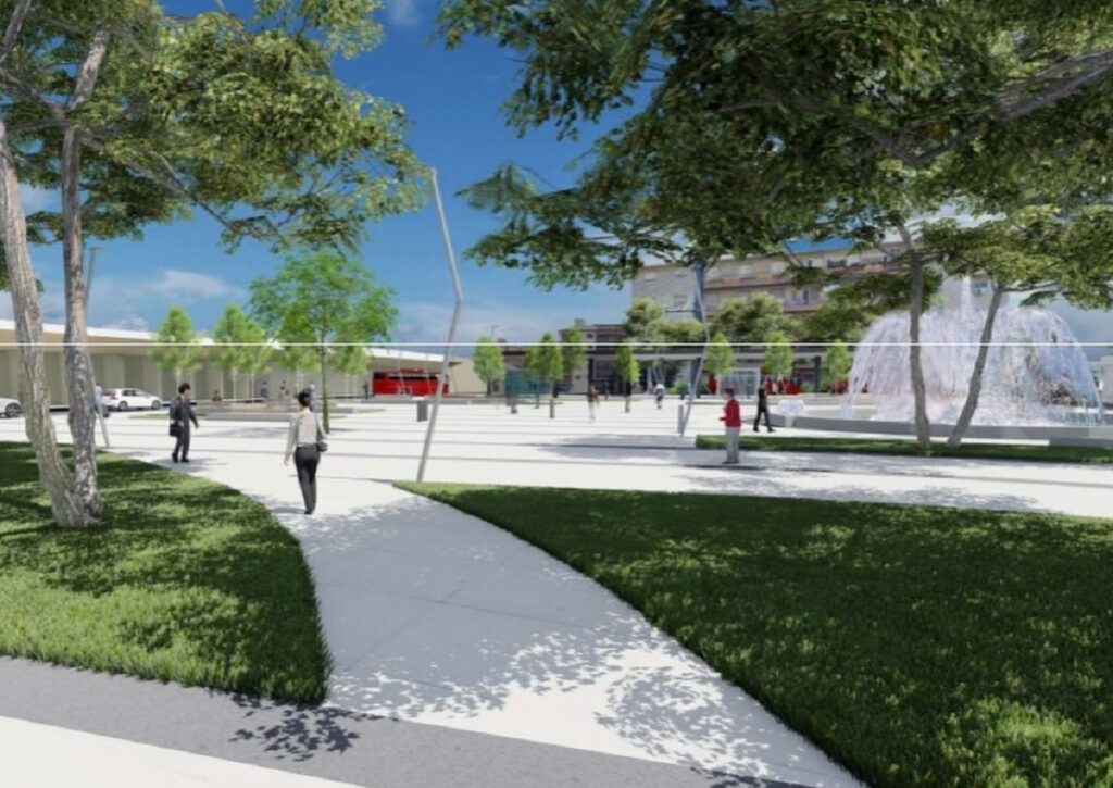 rendering piazza repubblica messina
